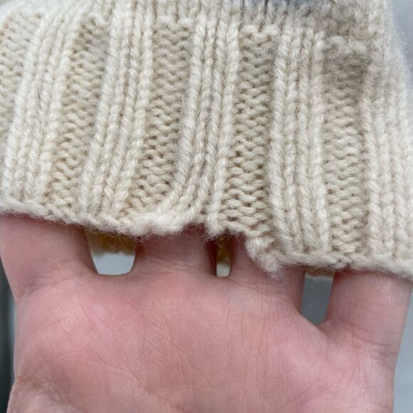 Vintage Ralph Lauren Wool Sweater Sled Dog Huskies Winter Holiday Hoodie Size S - Picture 15 of 16